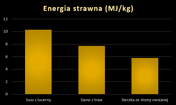 rola lucerny w żywieniu koni