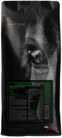 Próbka granulatu BIOFEED Horse & Pony Calm Fibre Pellets 1 kg