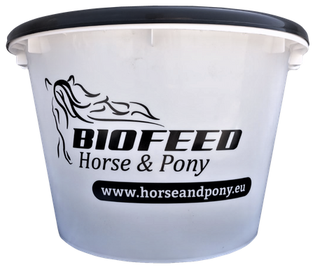 Wiadro z pokrywką BIOFEED Horse & Pony 15 l