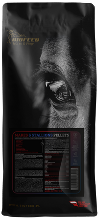 Próbka granulatu BIOFEED Horse & Pony Mares & Stallions Pellets 1 kg