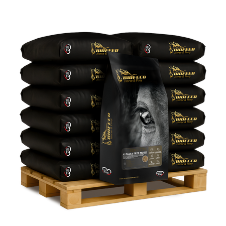 Paleta BIOFEED Horse & Pony Sensitive Alfalfa Free Musli 50x 20 kg