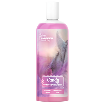 Różowy szampon BIOFEED Horse & Pony Candy Shampoo Sparkling Pink 500 ml