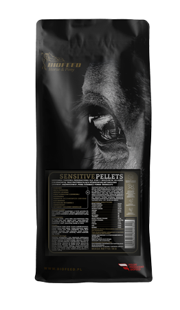 Próbka BIOFEED Horse & Pony Sensitive Pellets Grain Free 1 kg (stabilopack)