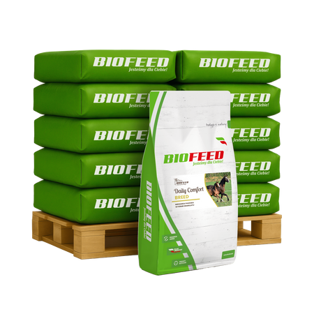 Paleta BIOFEED Horse & Pony Daily Comfort Breed 40x 25 kg