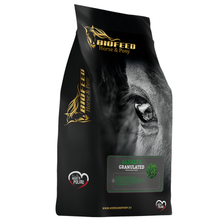 Lucerna dla koni BIOFEED Horse & Pony Alfalfa Granulated 20 kg