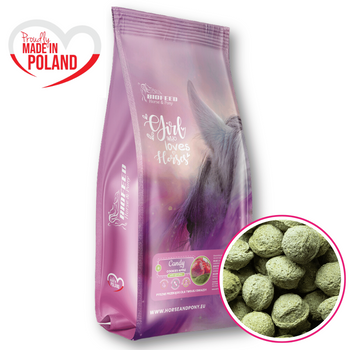 BIOFEED Horse & Pony Candy Cookies Apples with spirulina 900 g