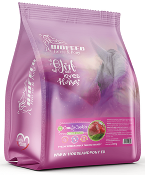 BIOFEED Horse & Pony Candy Cookies Apples with spirulina 300 g