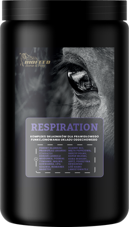 BIOFEED Horse & Pony Respiration 900 g (słoik PET)