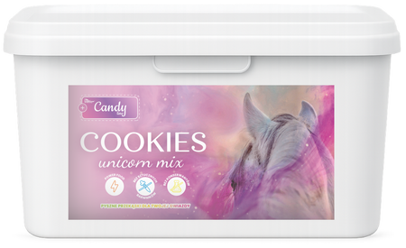 BIOFEED Horse & Pony Candy Cookies Unicorn Mix 1,2 kg