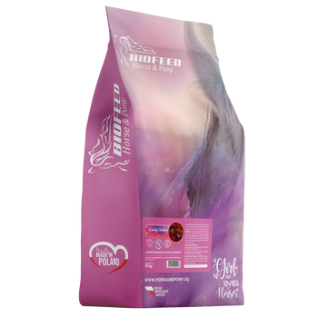 BIOFEED Horse & Pony Candy Cookies Raspberry & Strawberry with beetroot 20 kg