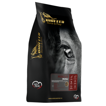 Paleta BIOFEED Horse & Pony Muscles Musli 50x 20 kg