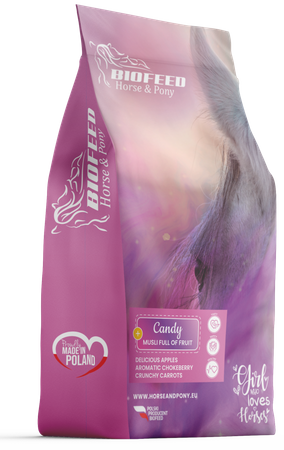 BIOFEED Horse & Pony Candy Musli Full of Fruit 20 kg