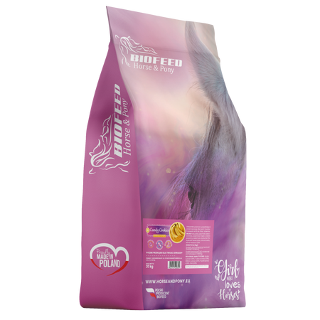 BIOFEED Horse & Pony Candy Cookies Banana with turmeric 20 kg